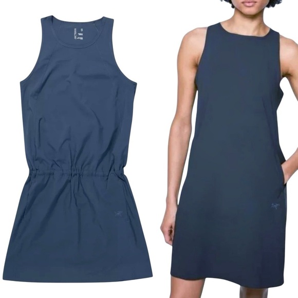 ARC'TERYX Contenta Shift Athletic Dress in Slate Blue - Picture 2 of 12